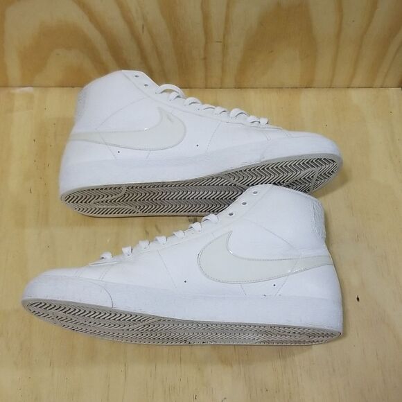 Nike Blazer High White - 316664-112 Size 13 - Picture 2 of 8